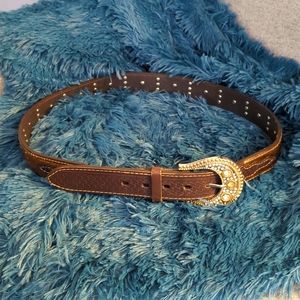 Women's Western Style Leather Belt